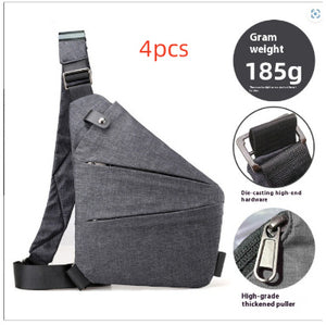 Anti Theft Bag (Grey)